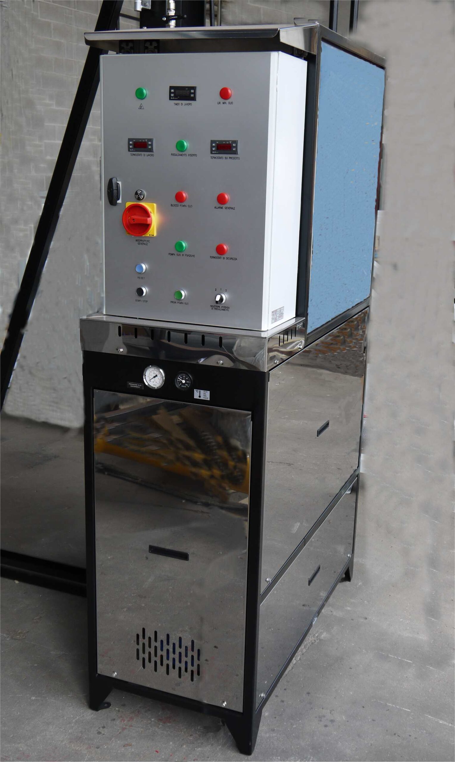 Diathermic oil heating electric group mod. RO