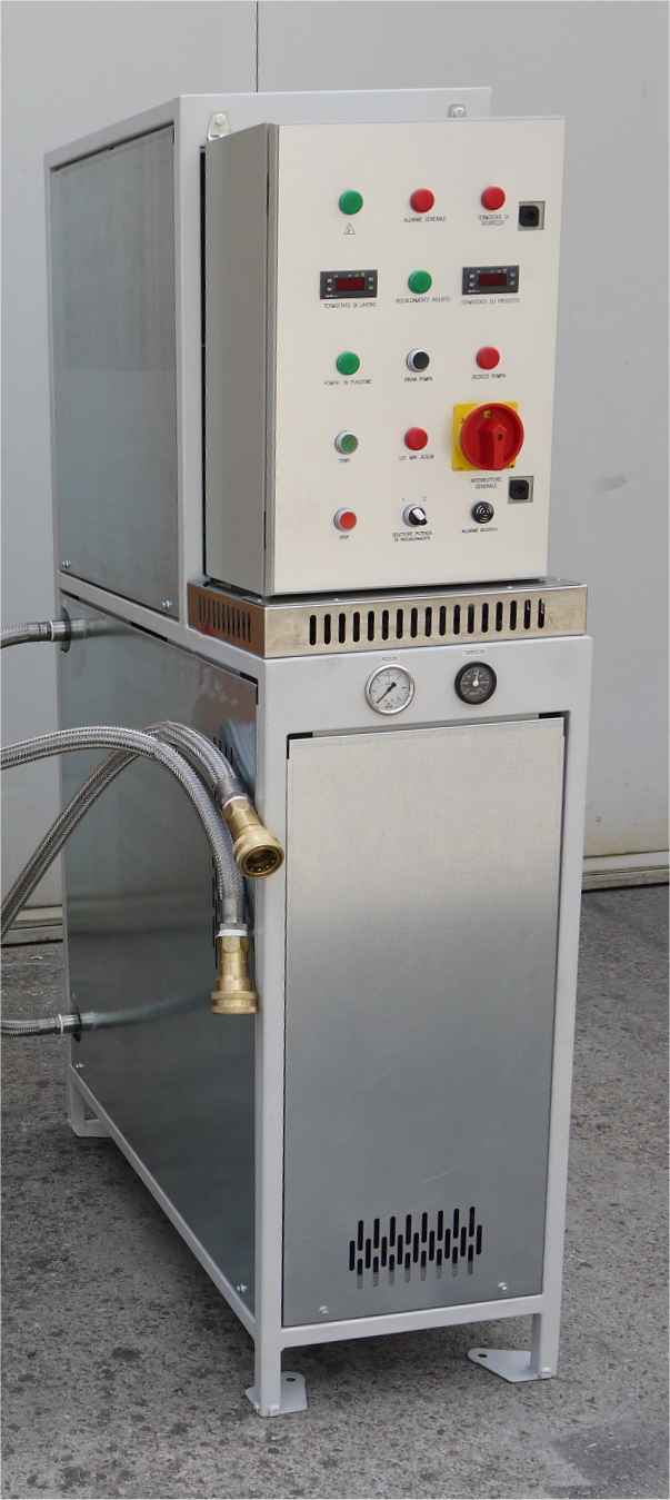 Diathermic oil heating electric group mod. RO