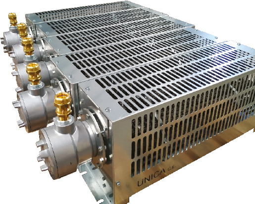 Termoconvettori statici ATEX serie TCA