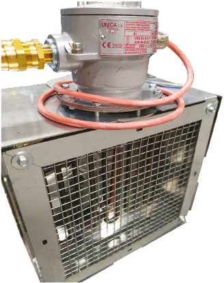 Termoconvettori ventilati ATEX mod. TCV800